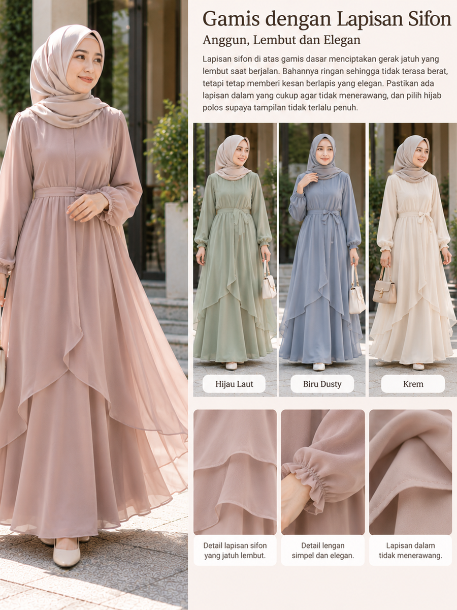 Gamis Simpel yang Elegan untuk Remaja: Panduan Lengkap