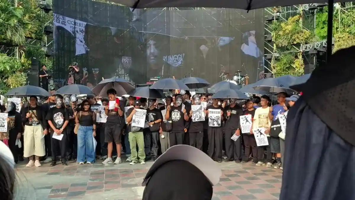Panggung Festival Menjadi Ruang Aksi Sosial