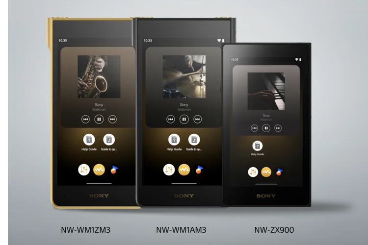 Sony Walkman Flagship Berlapis Emas untuk Audiophile Kolektor