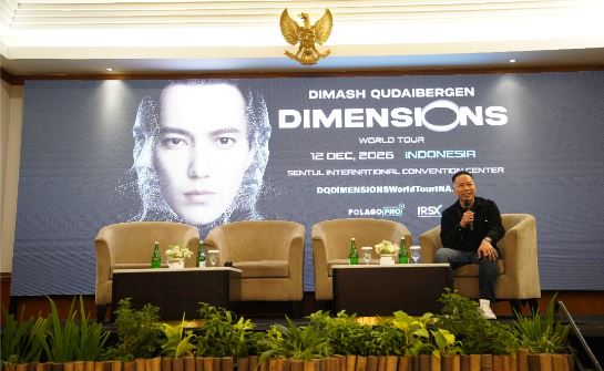 Penyanyi 6 Oktaf Dimash Qudaibergen Siap Mengguncang Sentul