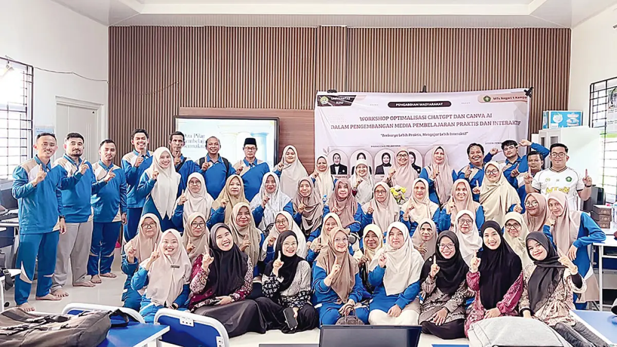 Workshop AI untuk Guru: Panduan Praktis Memanfaatkan ChatGPT dan Canva AI
