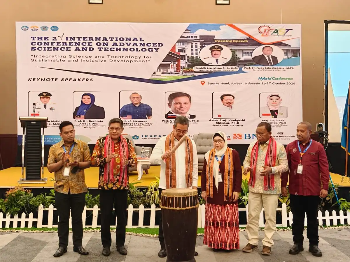 Gubernur Maluku Pimpin Konferensi Sains: Riset untuk Masyarakat