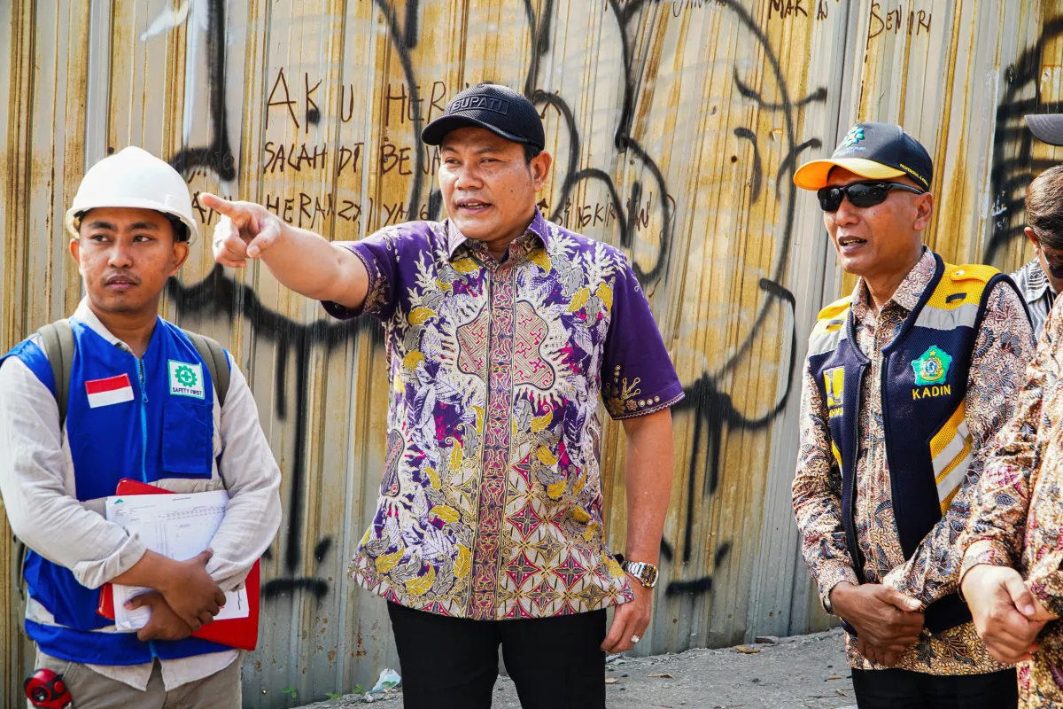 Pembebasan Lahan Flyover Gedangan di Titik Kritis