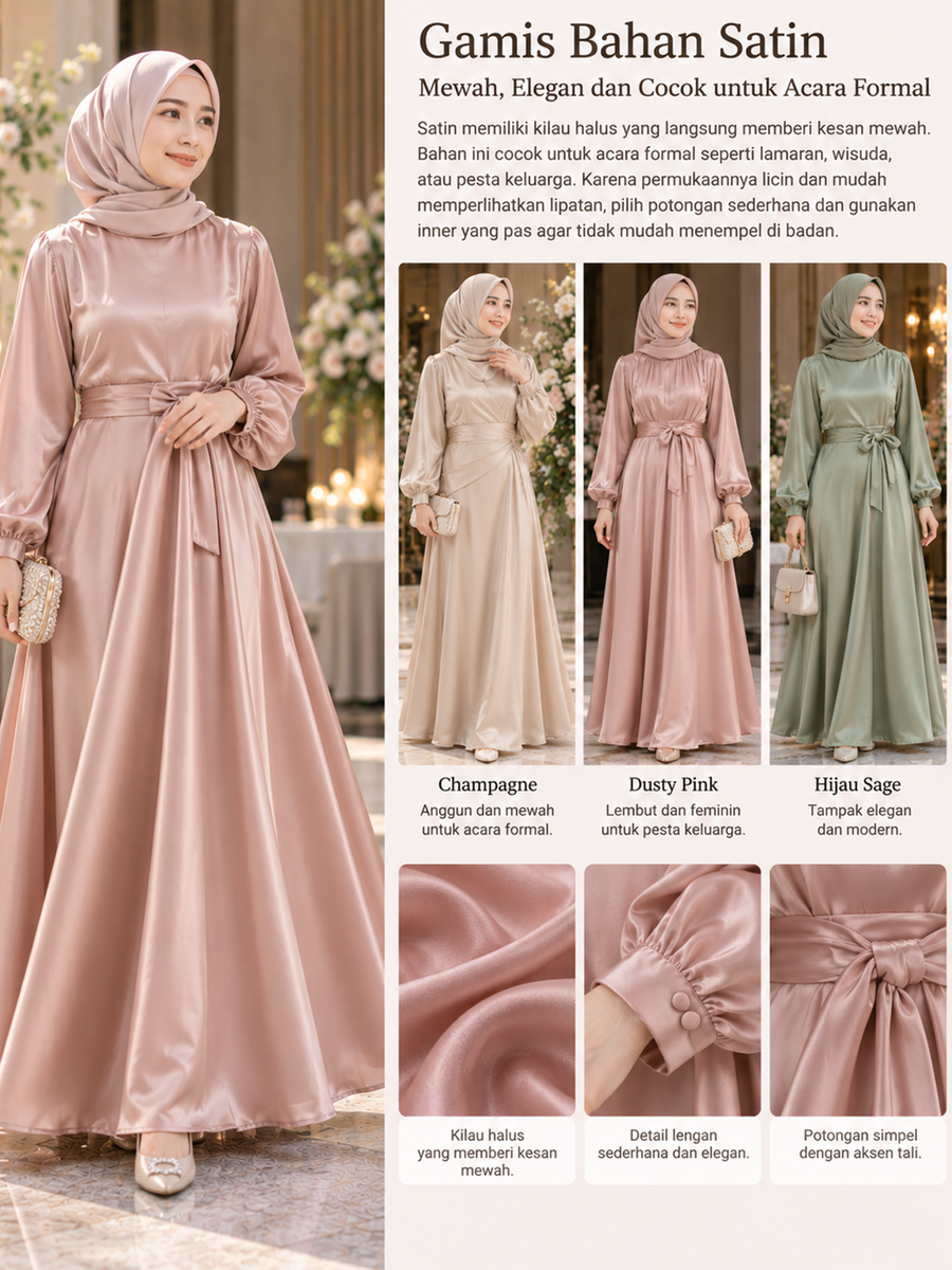 Gamis Simpel yang Elegan untuk Remaja: Panduan Lengkap
