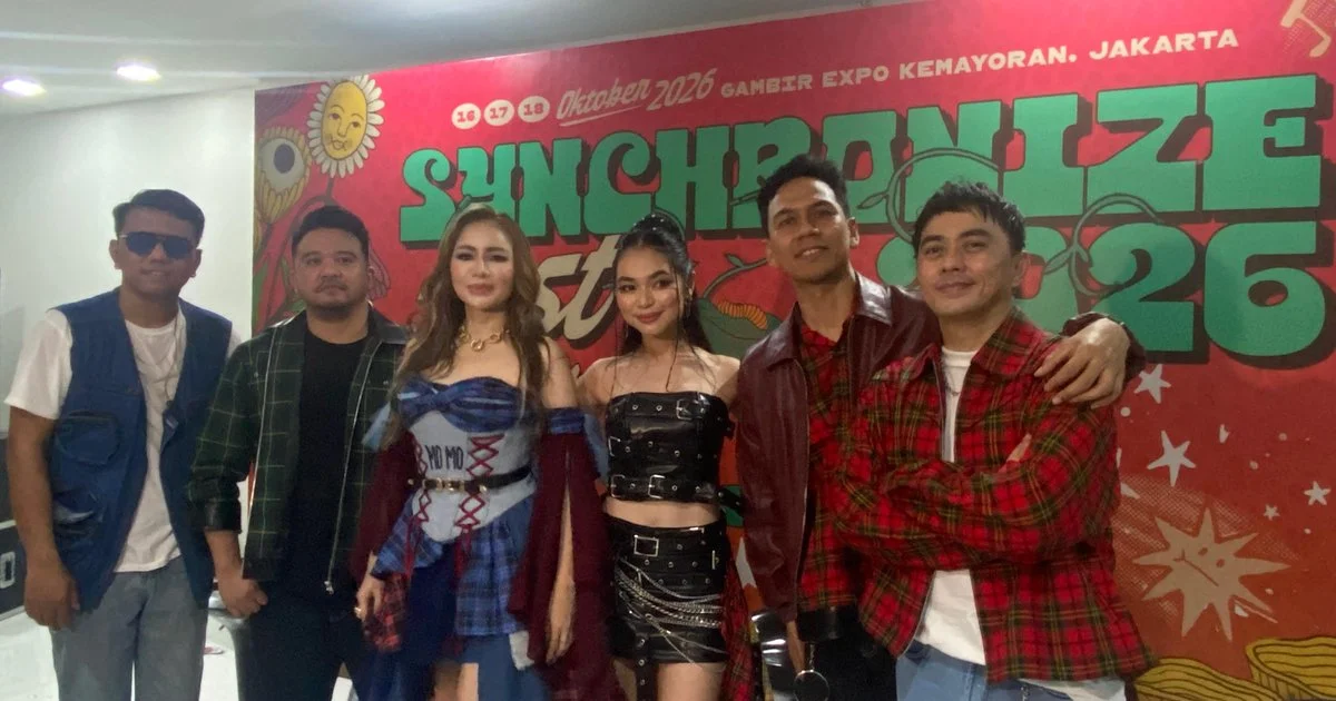 Reuni Legendaris Geisha dan Momo di Synchronize Fest
