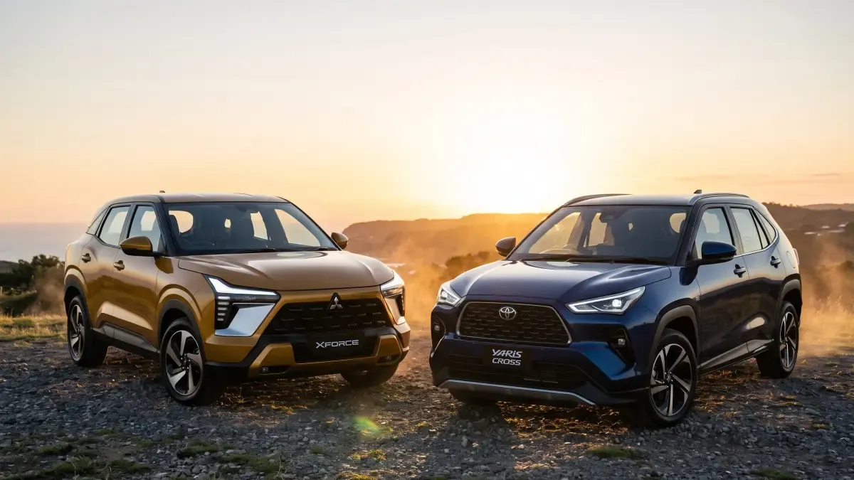 Mitsubishi Xforce vs Toyota Yaris Cross: Mana SUV Kompak Terbaik untuk Keluarga Urban?