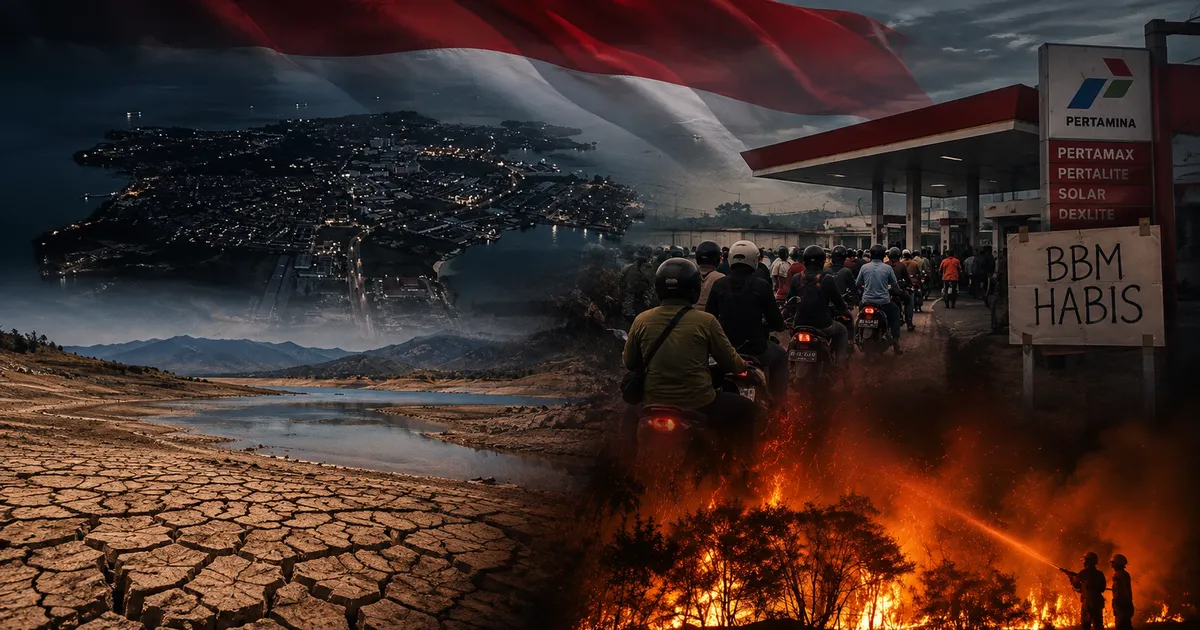 Krisis Berlapis: Banjir, Asap, dan Antre BBM Menguji Ketahanan Infrastruktur