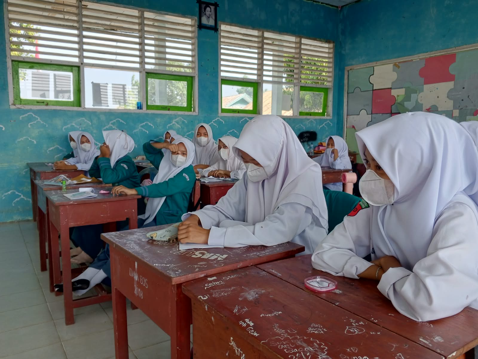 Sekolah Sesuaikan Pembelajaran saat Asap Kebakaran
