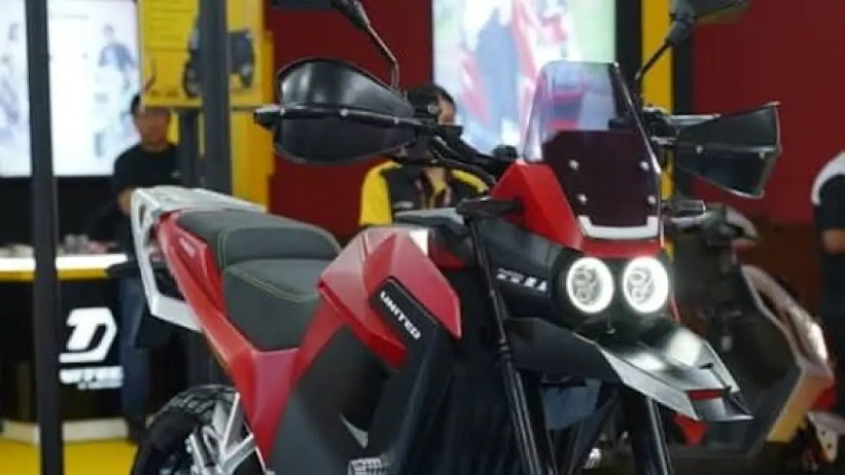 United RX6000: Motor Listrik 6.000 Watt untuk Urban dan Adventure Ringan