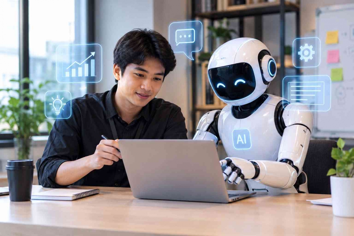 Asisten AI di Kantor: Penolong Produktivitas atau Pemicu Stres?