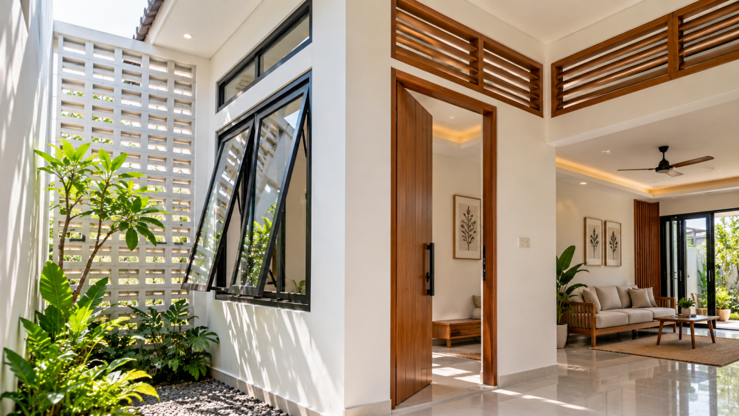 Strategi Jendela dan Ventilasi untuk Rumah Padat