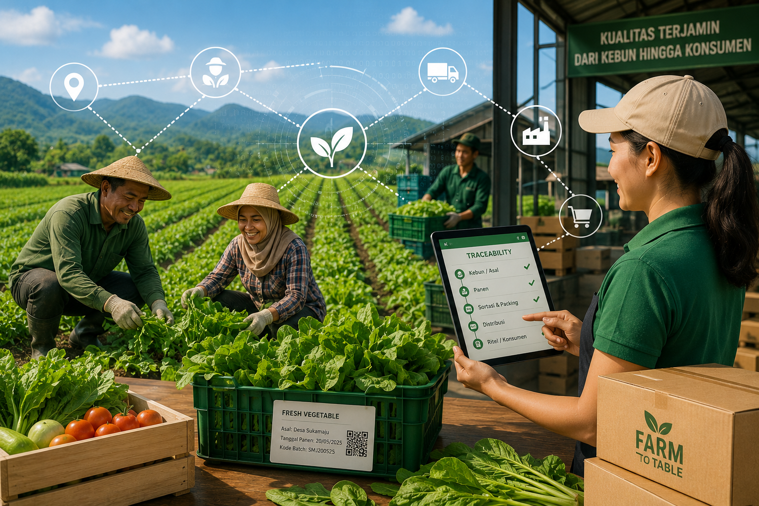 Panduan Praktis Verifikasi Keamanan dan Traceability Bahan Pangan