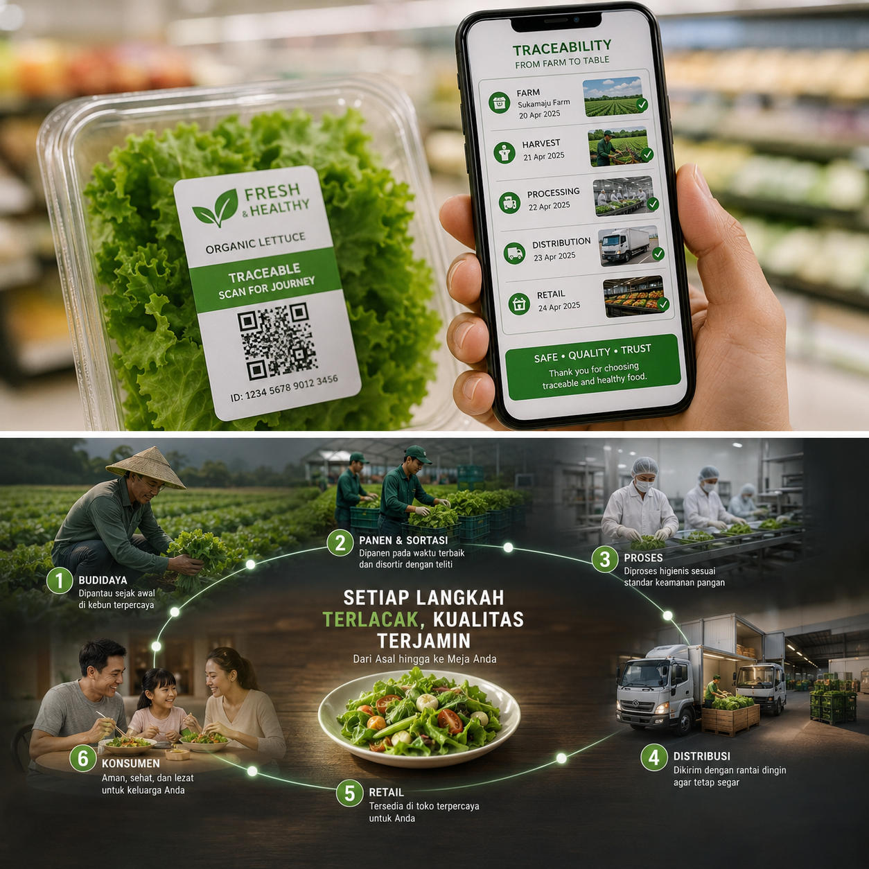 Panduan Praktis Verifikasi Keamanan dan Traceability Bahan Pangan