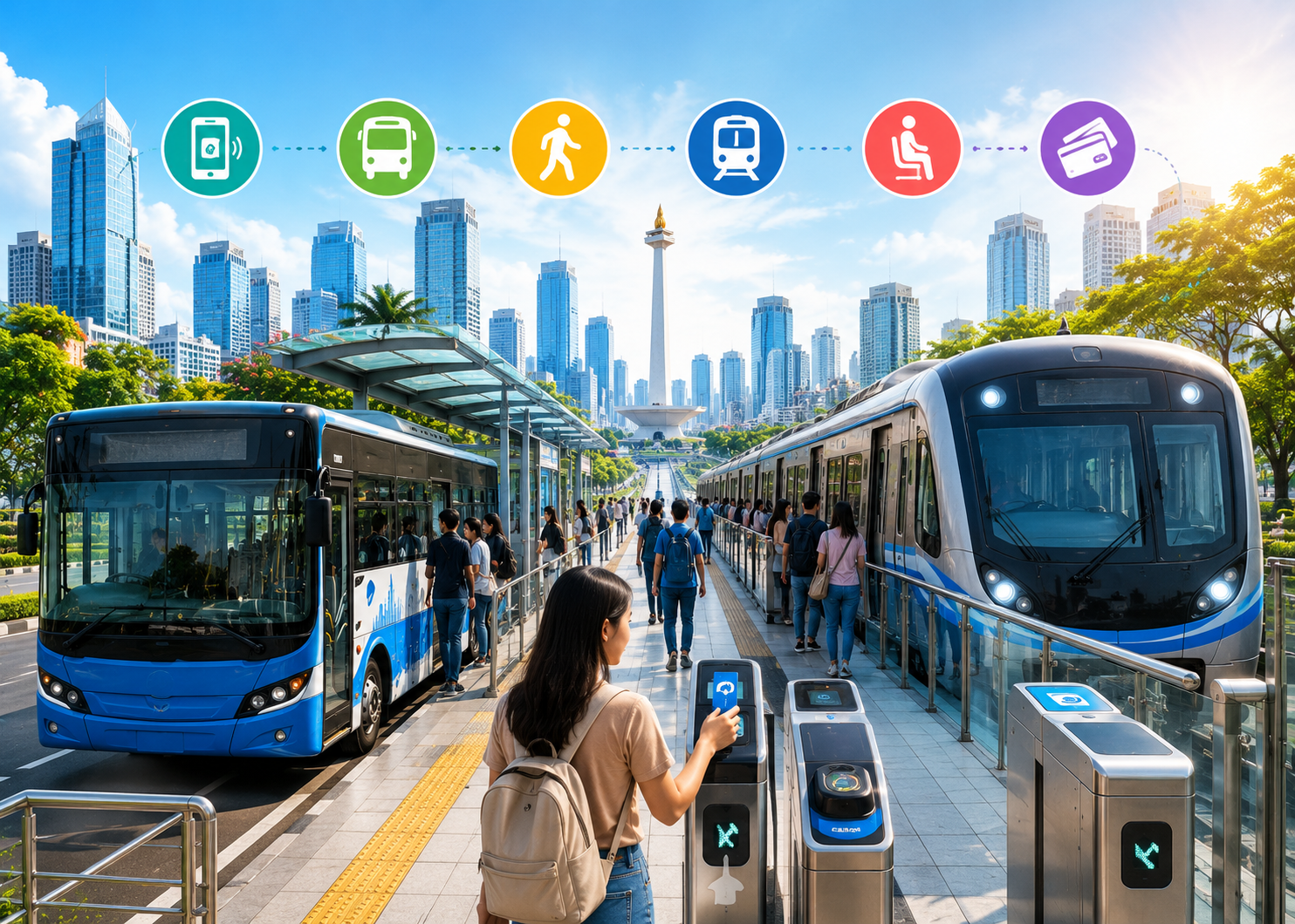 Transportasi Publik Jakarta Naik Peringkat: Integrasi Jadi Kunci