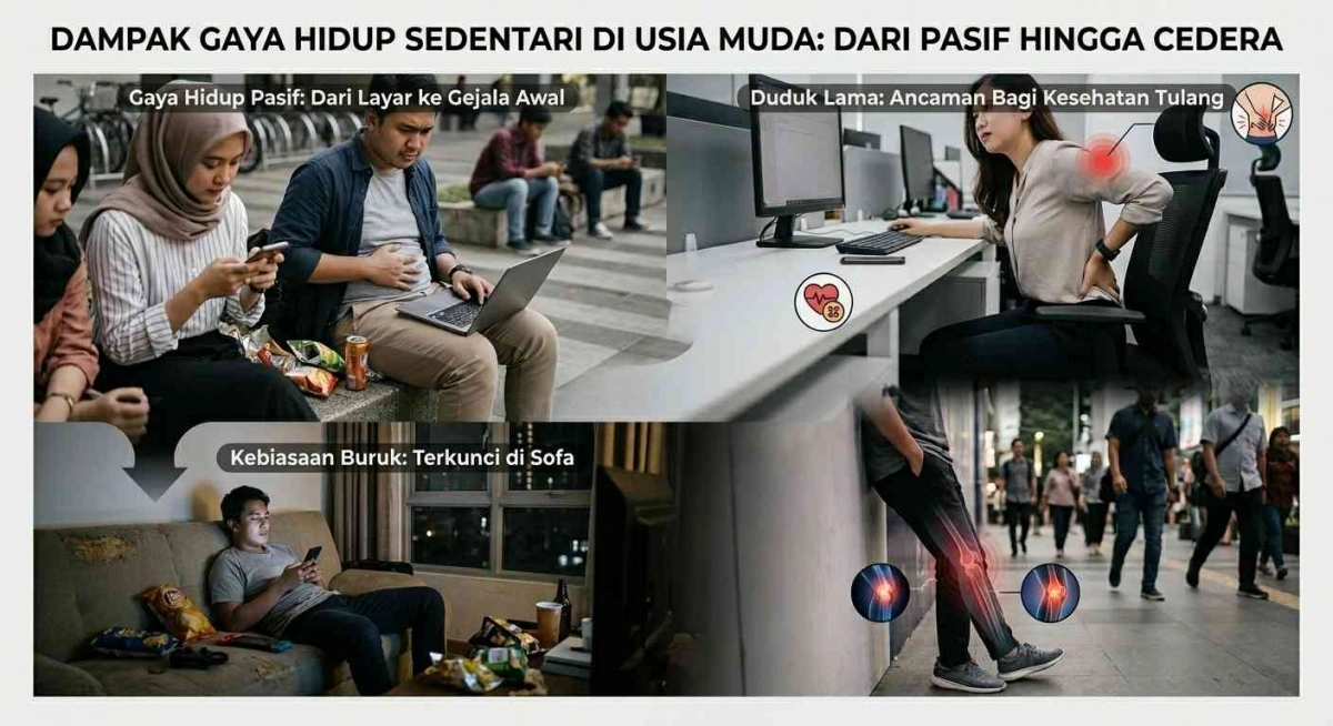 Duduk Terlalu Lama Jadi Silent Killer Baru Anak Muda