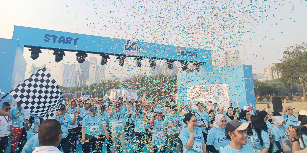 Event Lari Kesehatan: Dari Fun Walk ke Gerakan Gaya Hidup Sehat