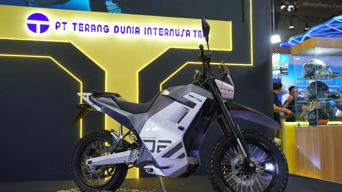 United RX6000: Motor Listrik 6.000 Watt untuk Urban dan Adventure Ringan