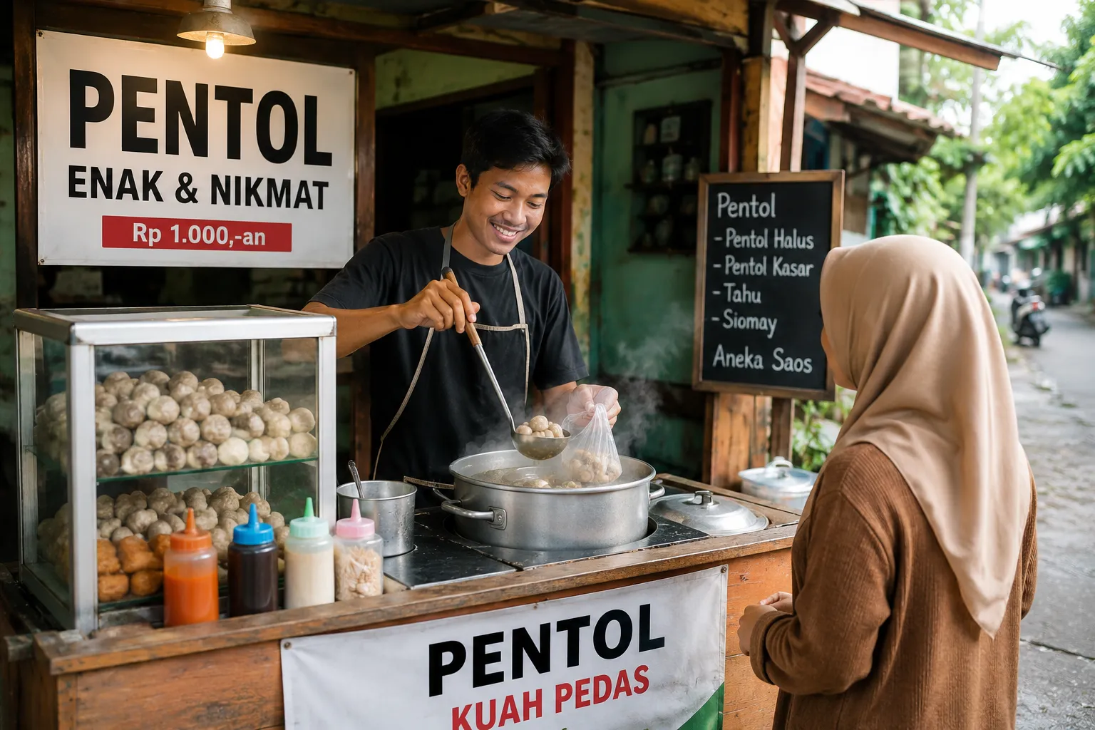 Mulai Usaha Jajanan Modal Kecil: Dimsum, Makaroni Pedas, Pentol, dan Gorengan