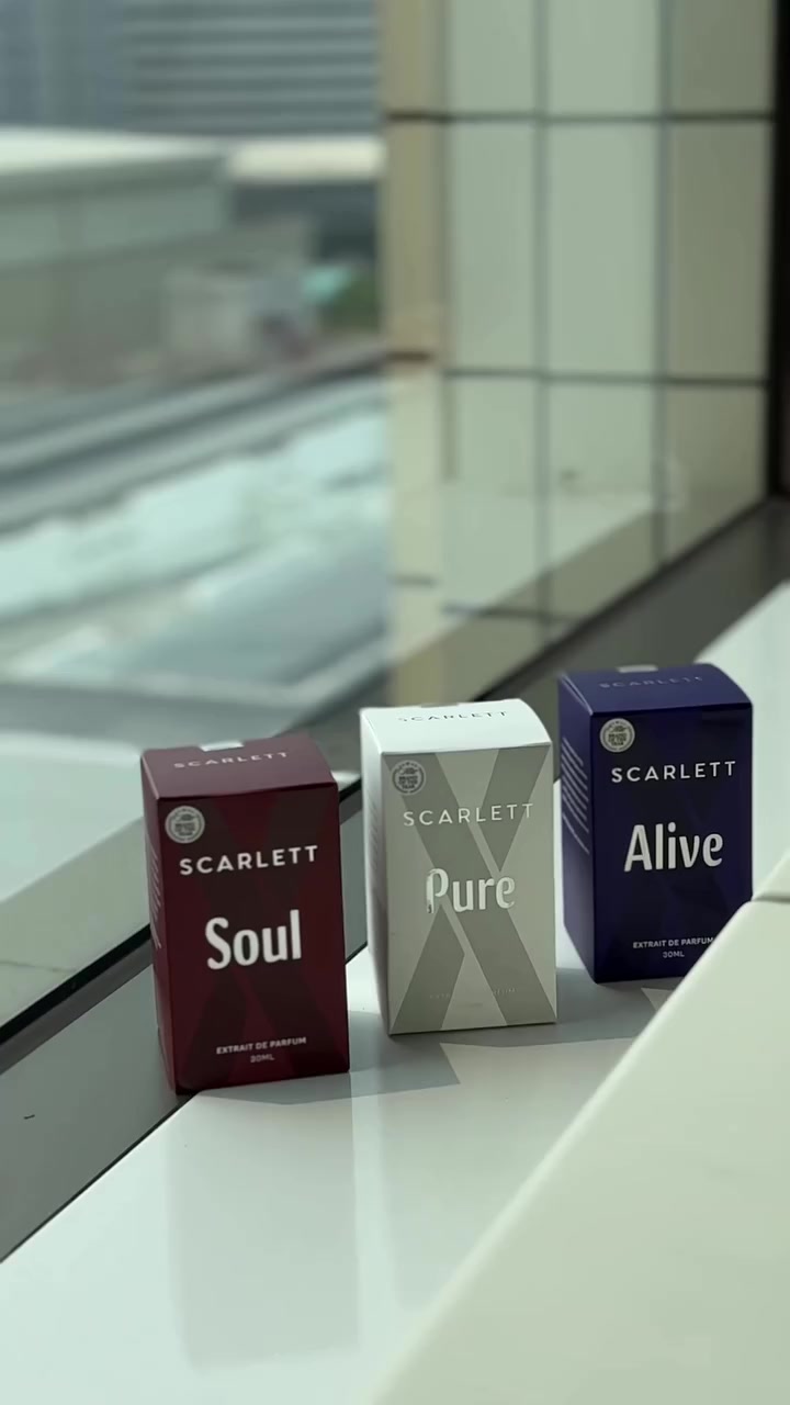 Trio Unisex Scarlett X Series, Pilih Alive Pure atau Soul Sesuai Harimu