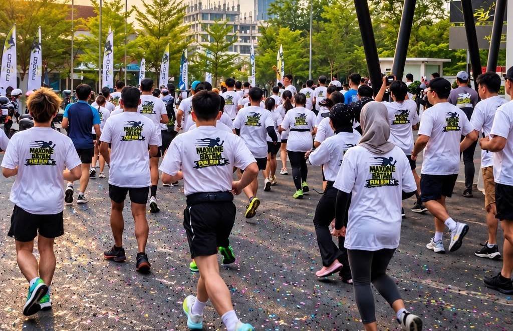 Ribuan Peserta Ramaikan Fun Run di Berbagai Kota