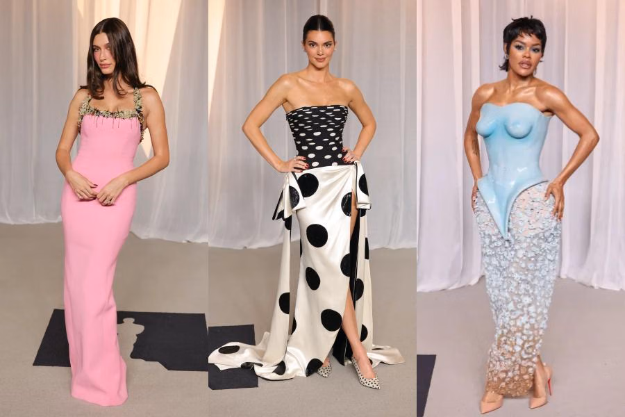 Tren Fashion Red Carpet Academy Museum Gala: Polkadot Monokrom dan Elegansi Selebriti