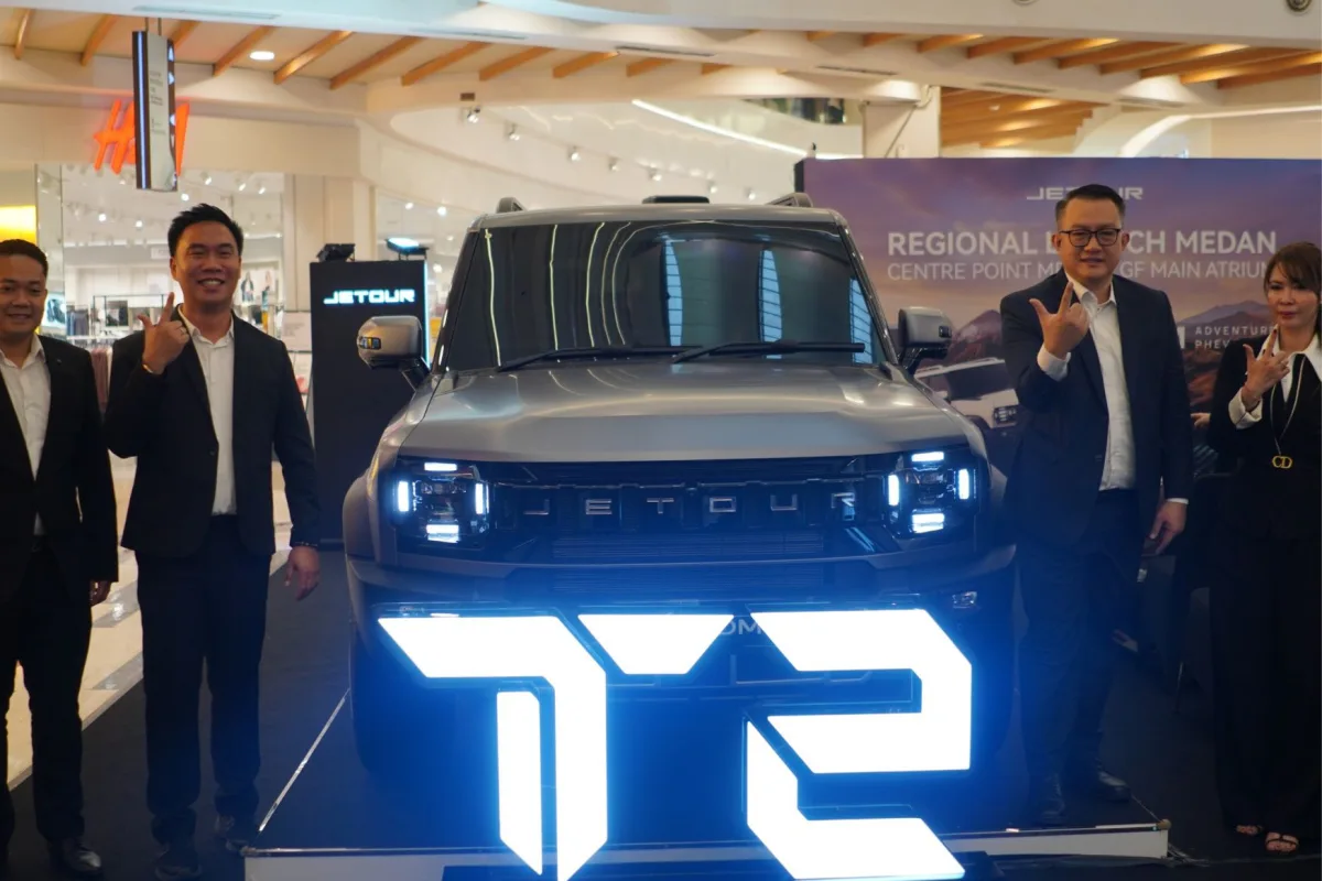 JETOUR T2 i-DM: SUV Plug-in Hybrid 1.200 km Seharga Rp700 Juta
