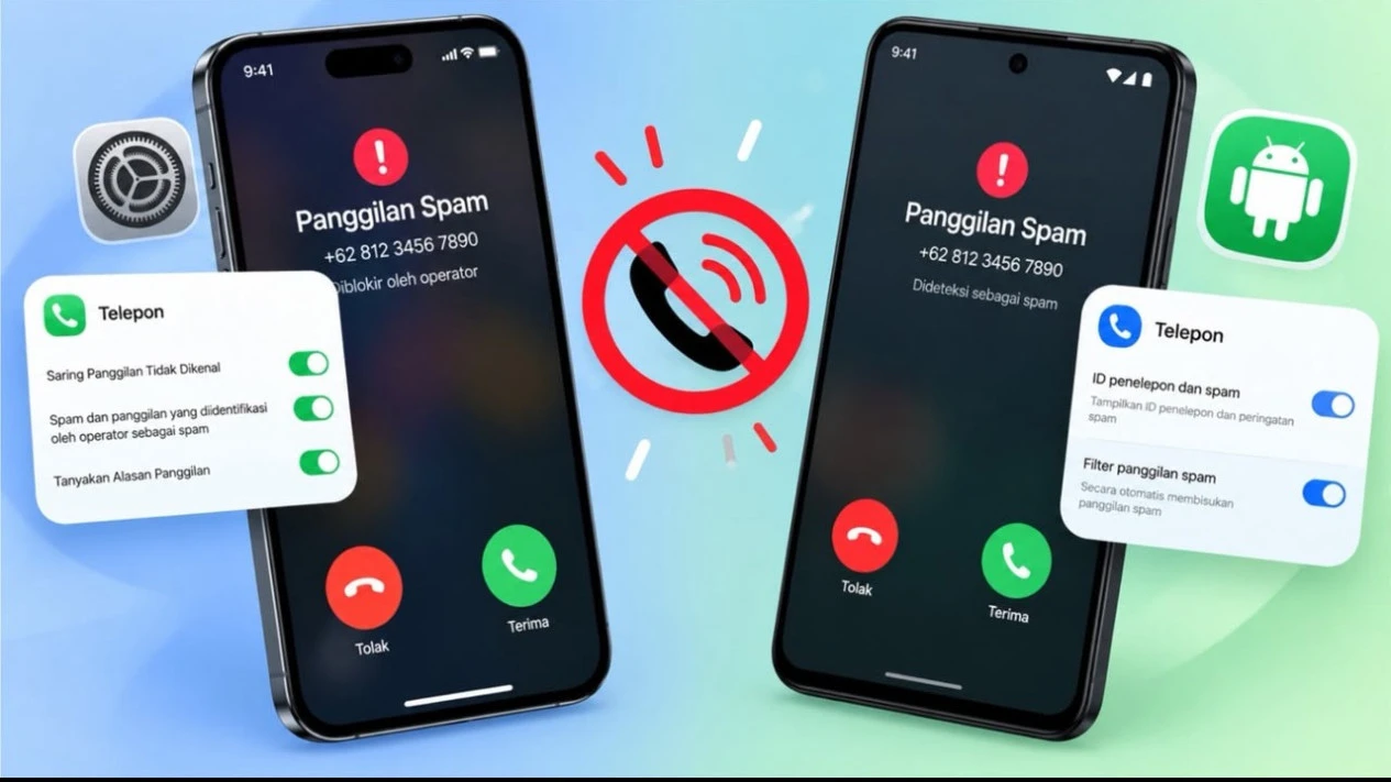 Blokir Panggilan Spam Tanpa Aplikasi Tambahan di iPhone dan Android