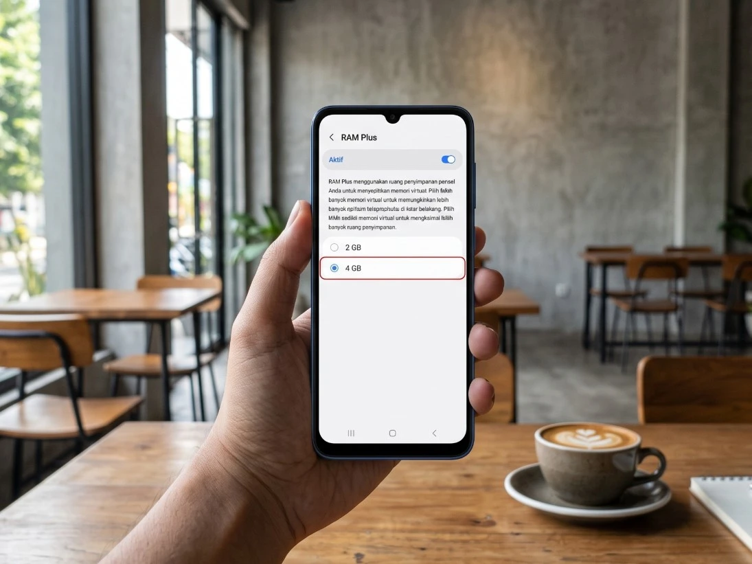 Split Screen dan RAM Plus: Maksimalkan Multitasking di Galaxy A08