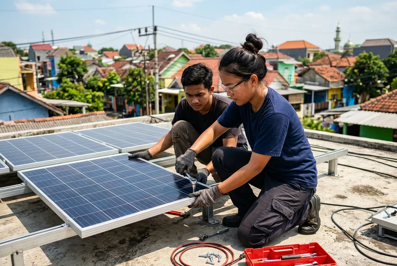 10 Juta Lapangan Kerja Hijau di Sektor Energi: Di Mana Posisi UMKM?