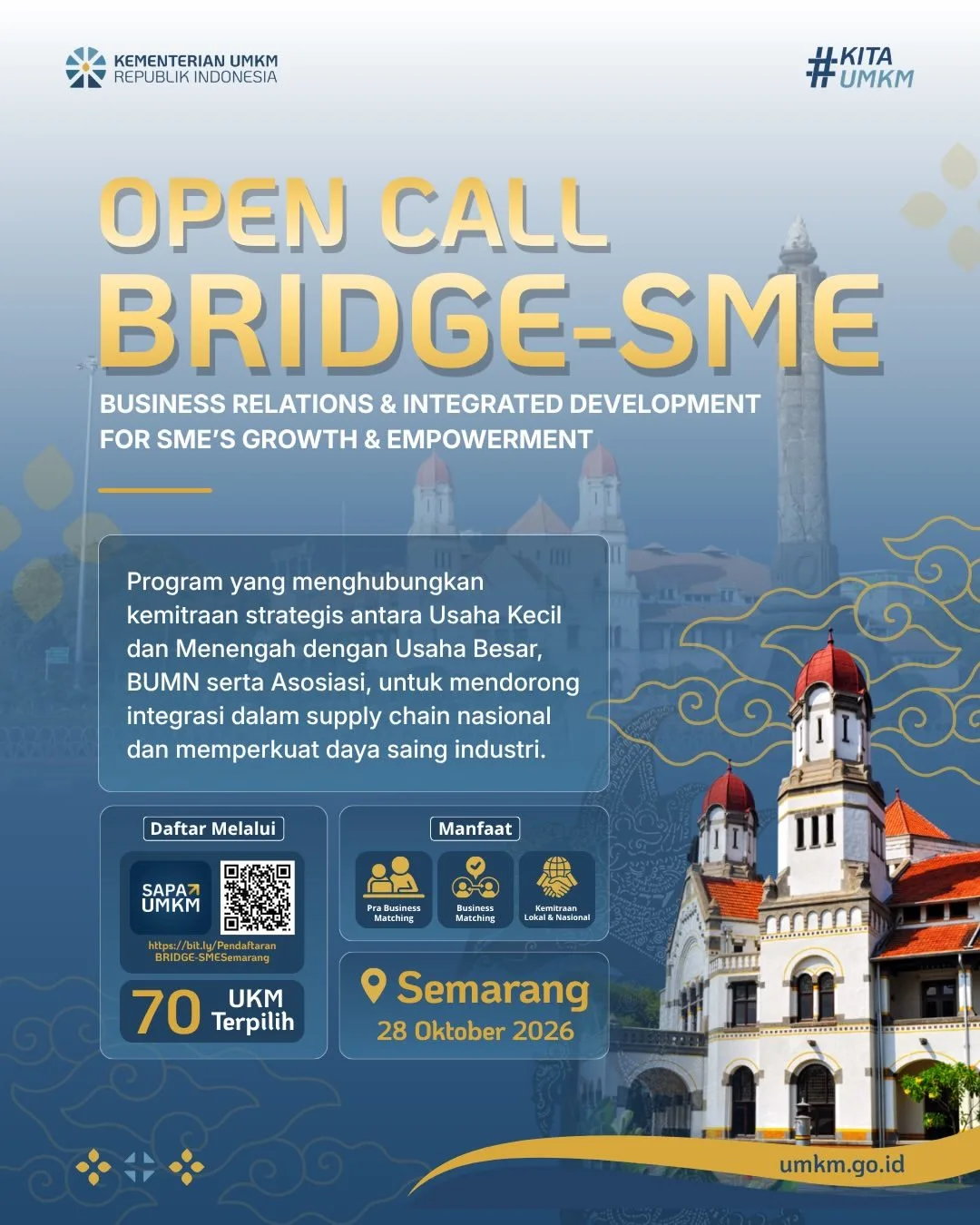 Program Akselerator UMKM: BRIDGE-SME dan Kriyanusa Buka Pintu Rantai Pasok