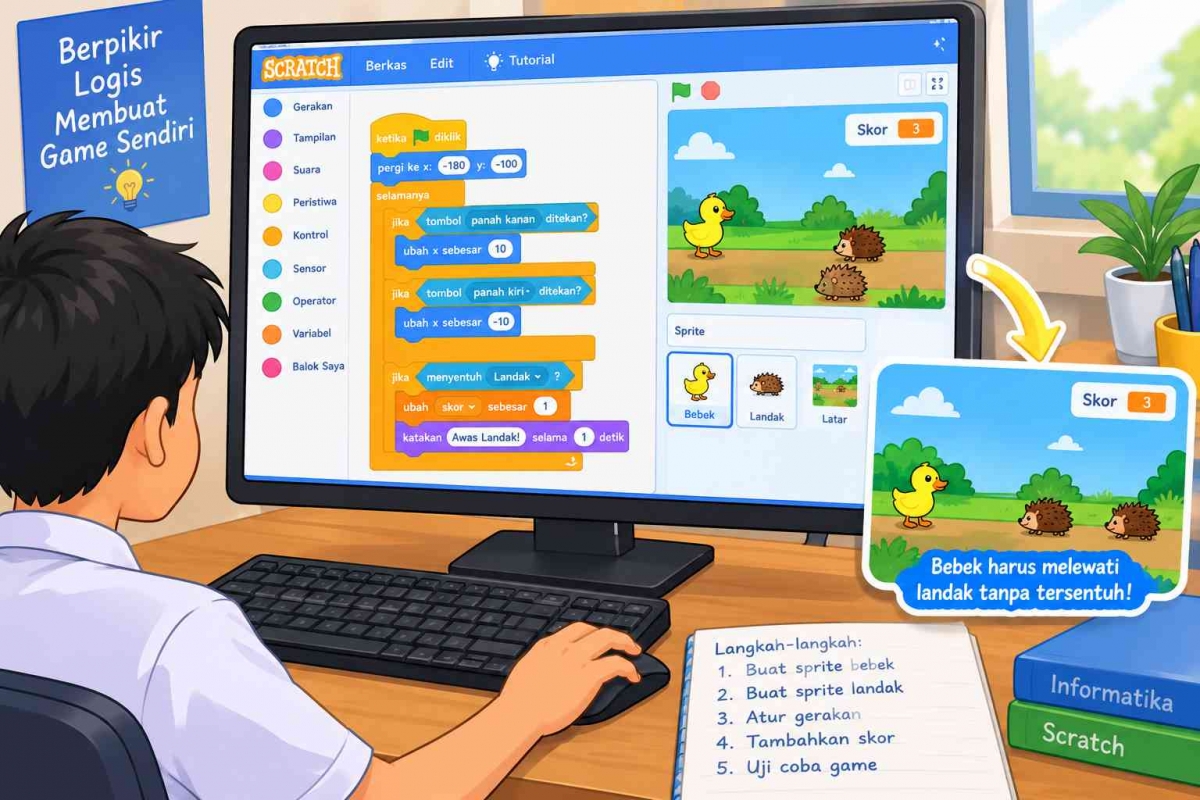 Dari Coding ke Robotika, Siswa Menciptakan Teknologi yang Berguna