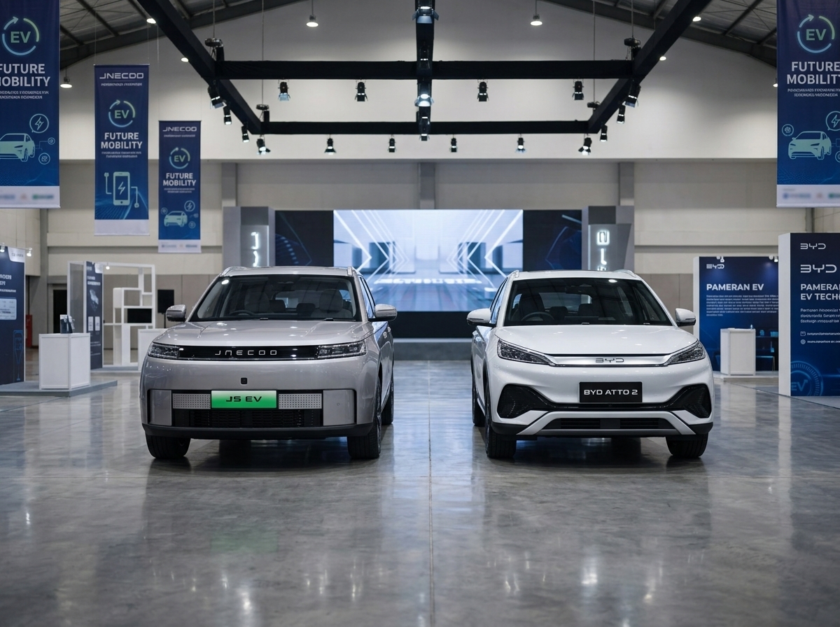 BYD Atto 2 vs Jaecoo J5 EV vs Chery Q: Mana SUV Listrik Kompak Terbaik?
