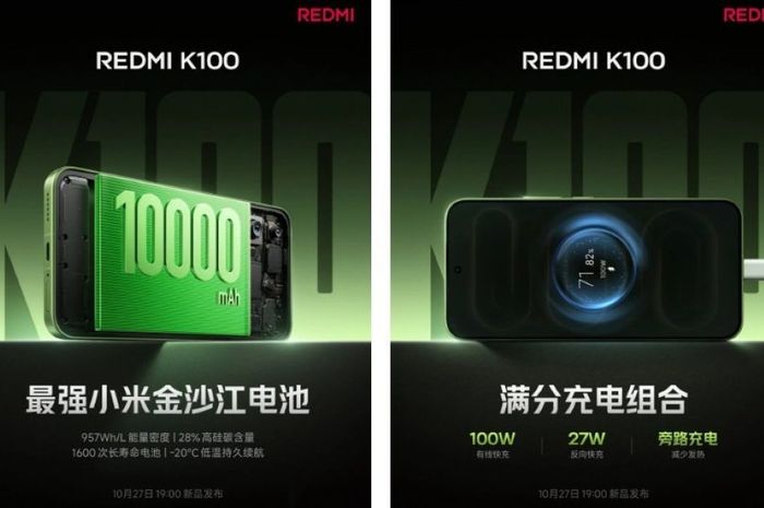Redmi K100: Baterai 10.000 mAh dan Kamera 50 MP, Worth It?