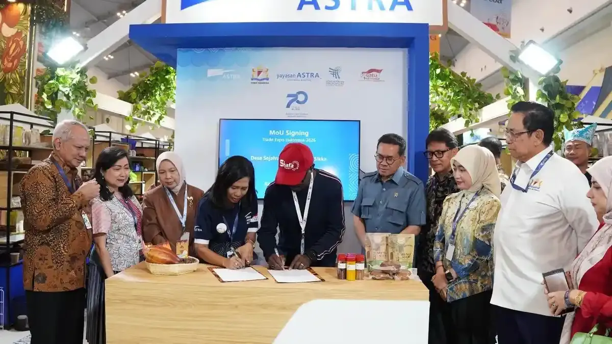 UMKM Binaan Astra Raup Potensi Transaksi Rp104,9 Miliar di Trade Expo