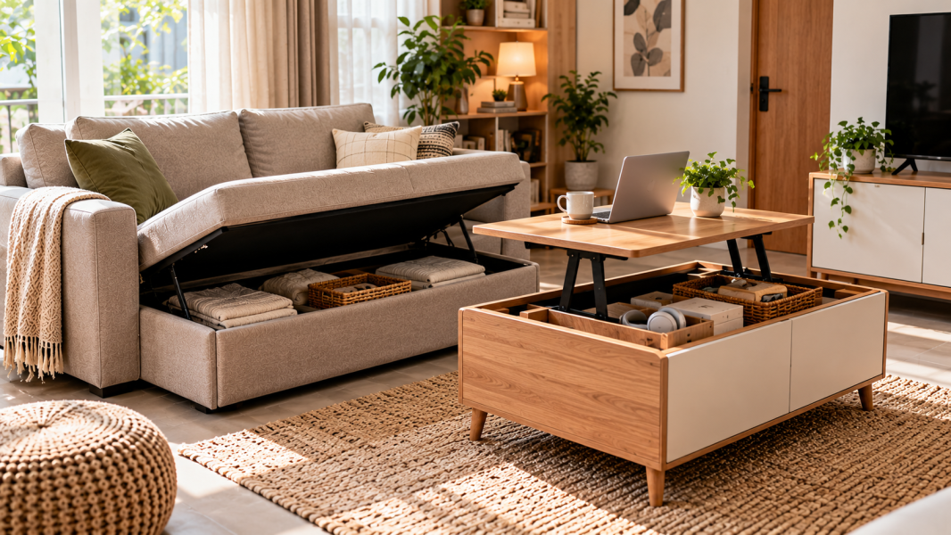 Furniture Multifungsi Terbaik untuk Apartemen Kecil