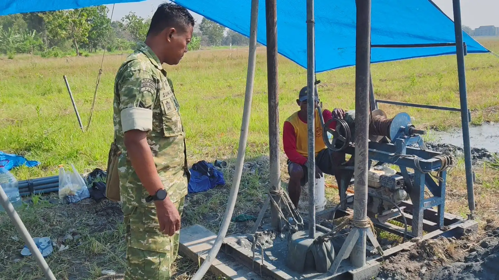 TMMD dan Gotong Royong Warga Mengubah Akses Air Bersih Desa