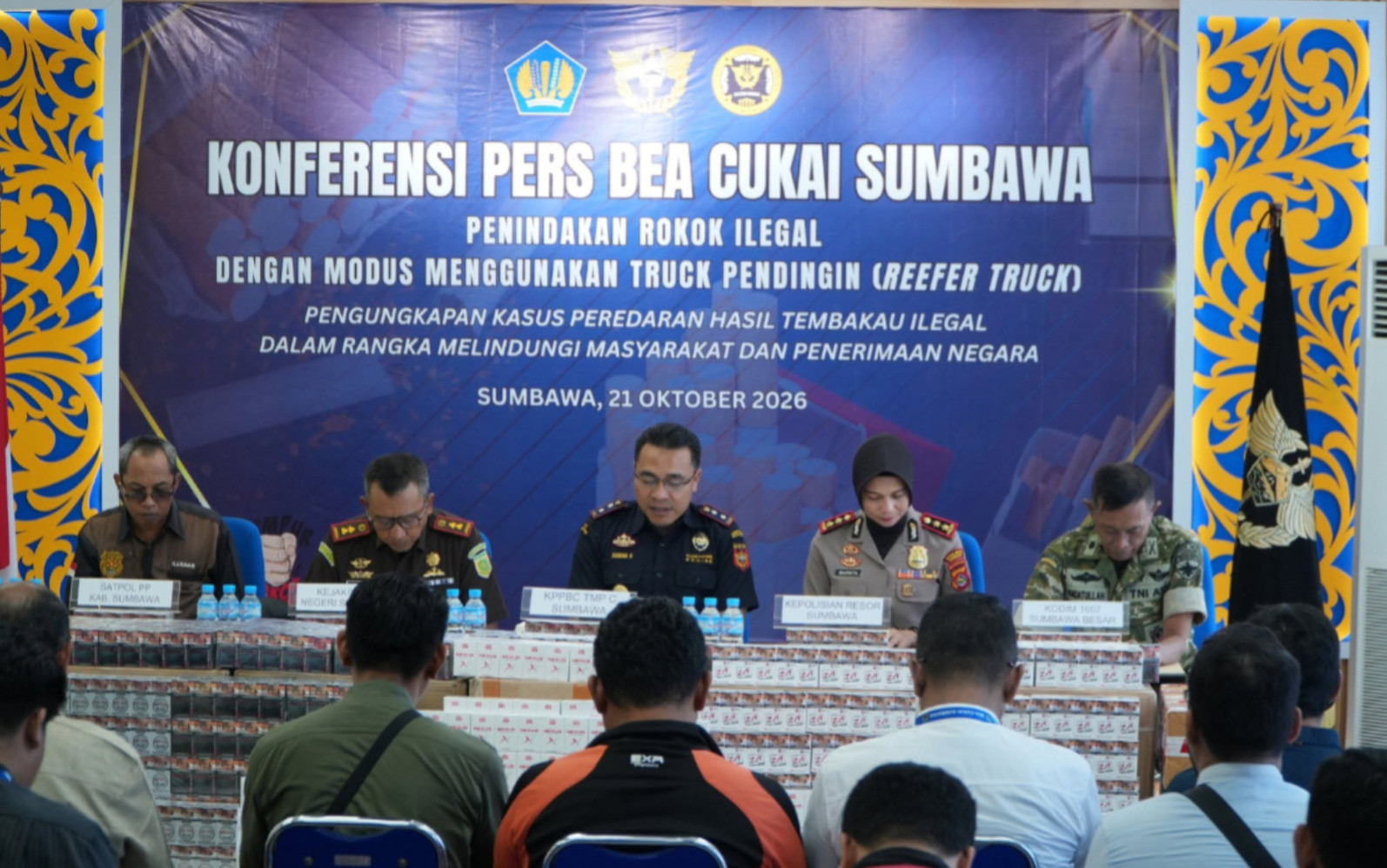 Bea Cukai Bongkar Modus Baru Penyelundupan Rokok Ilegal