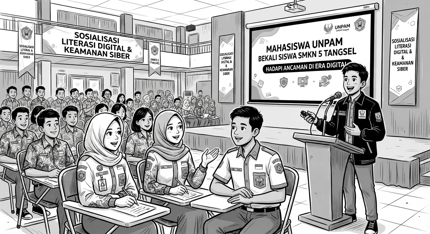 Kampus Bekali Siswa SMK Tangkal Penipuan dan Ancaman Digital