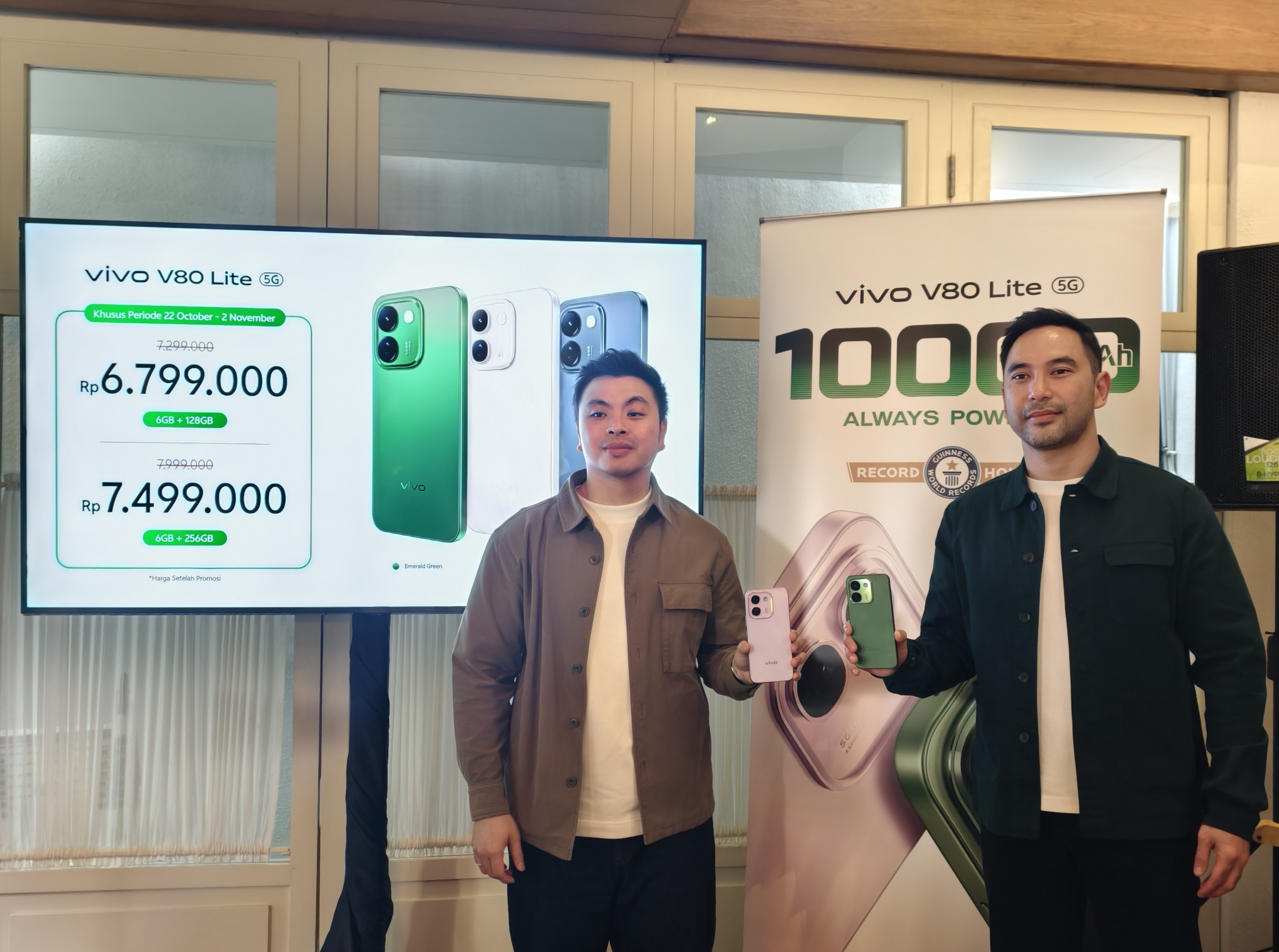 Review Vivo V80 Lite 5G: Baterai 10.000 mAh Setara Power Bank?