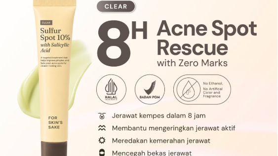 Sulfur vs Salicylic Acid untuk Jerawat: Mana yang Tepat?