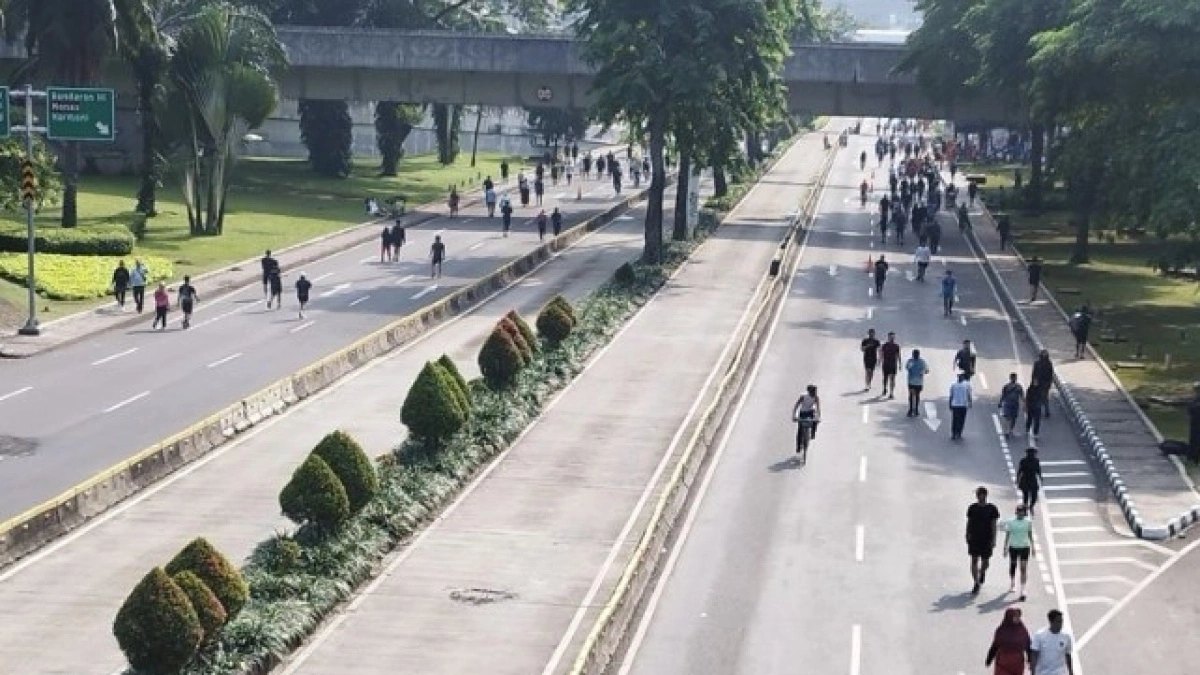 CFD Ditiadakan karena Jakarta Running Festival: Rute Baru Warga