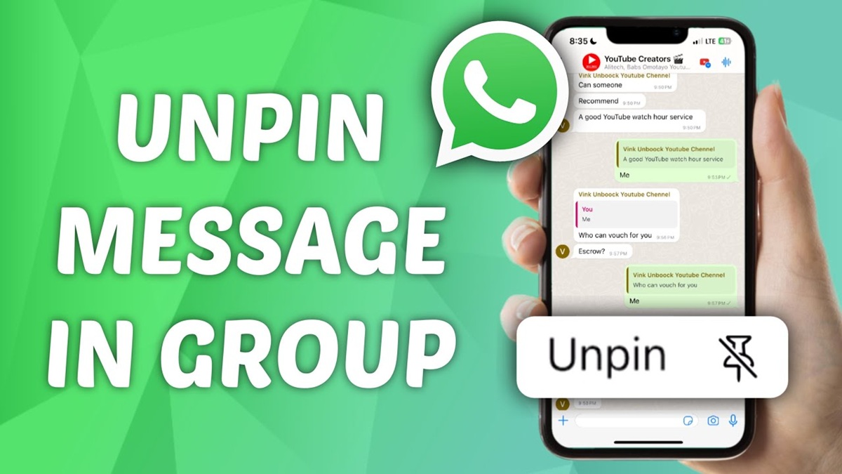 Atur Tombol Enter dan Sematkan Pesan di WhatsApp