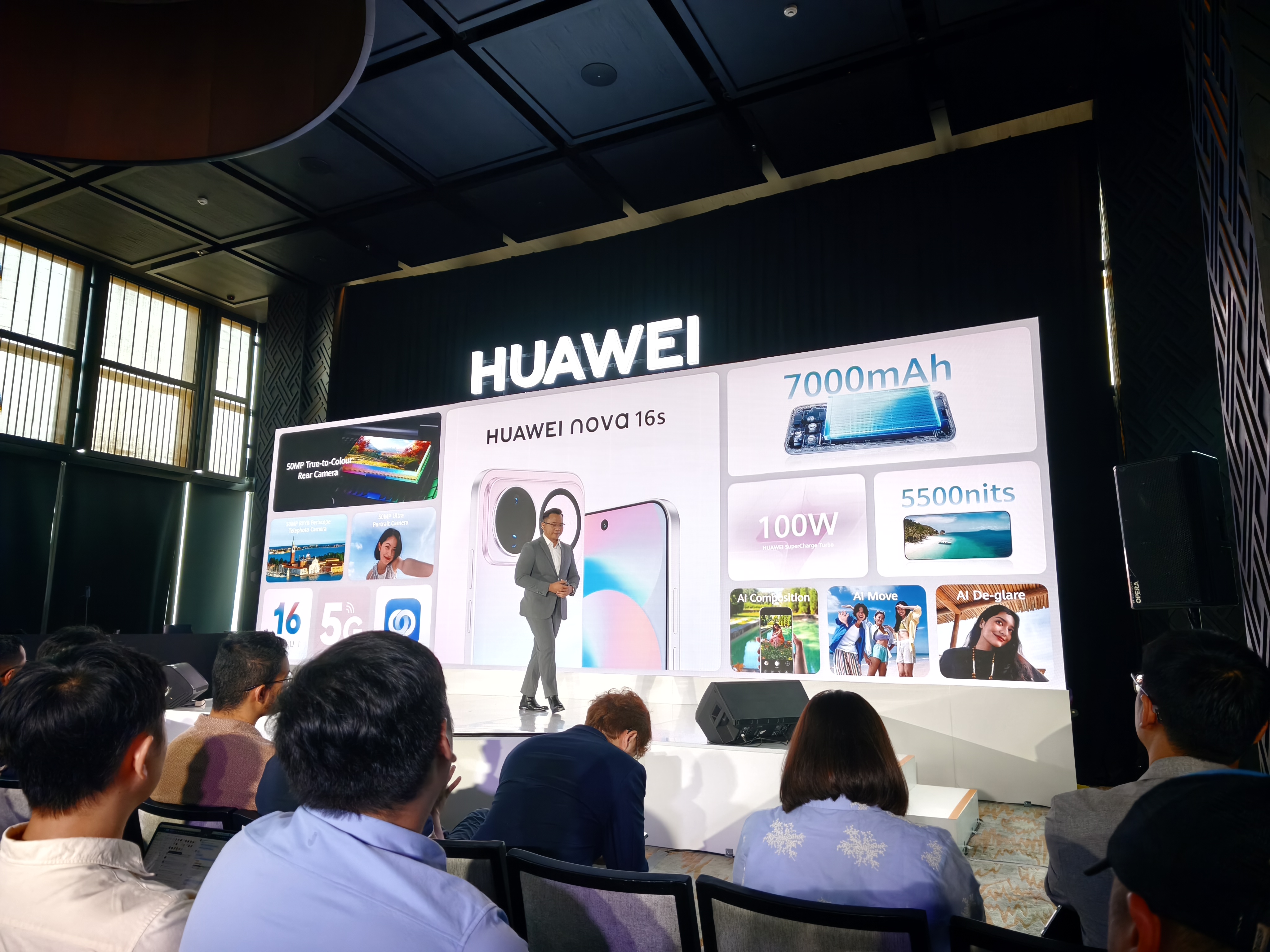 Baterai 7.000 mAh dan Kamera True-to-Colour Huawei Nova 16s untuk Content Creator Seharian