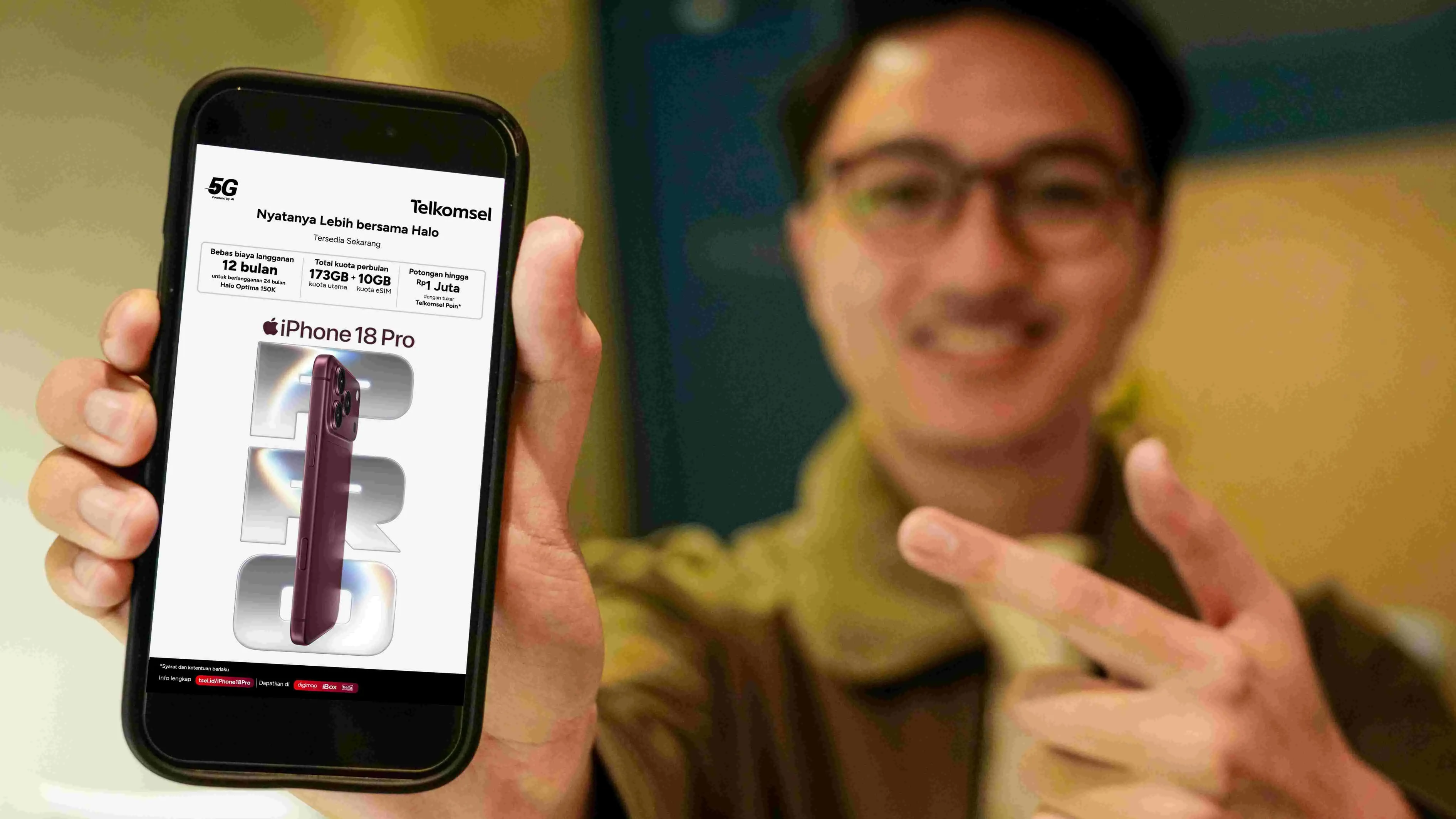 Paket Bundling Telkomsel iPhone 18 Pro: Hemat Kuota hingga 720GB