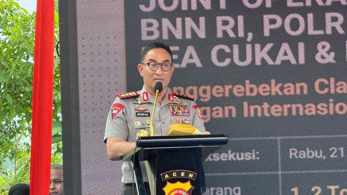 Operasi Gabungan Bongkar 1,16 Ton Ketamin dan Lab Sabu Sumatra