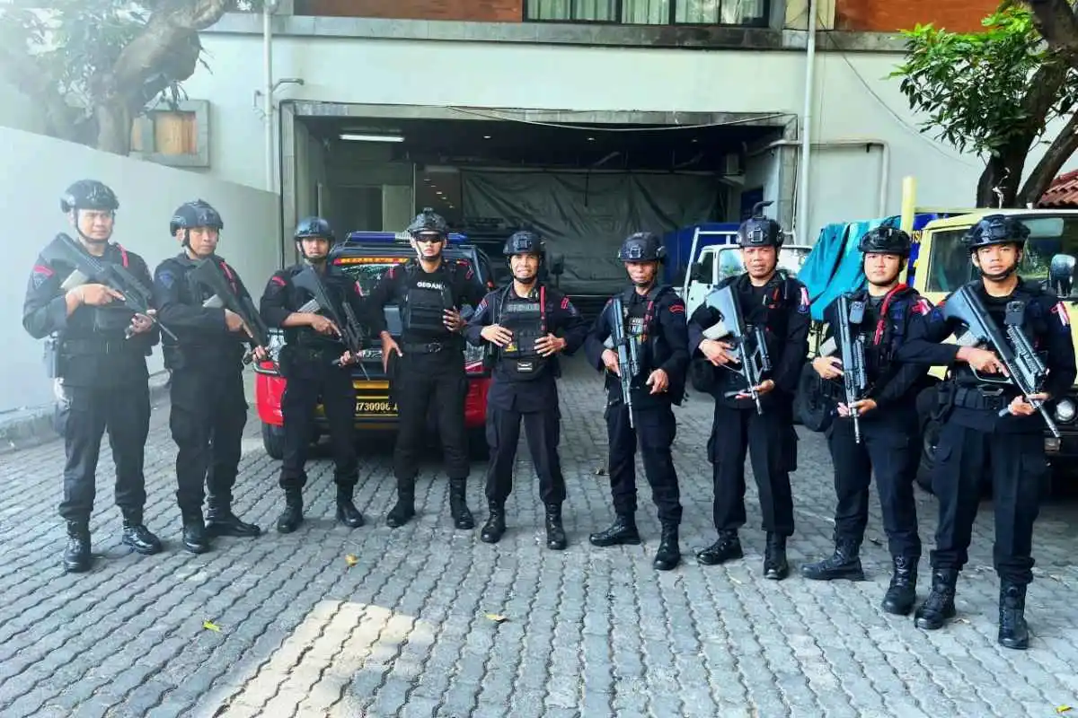 Unit Escape Brimob Siagakan 12 Personel untuk Delegasi ICANN87