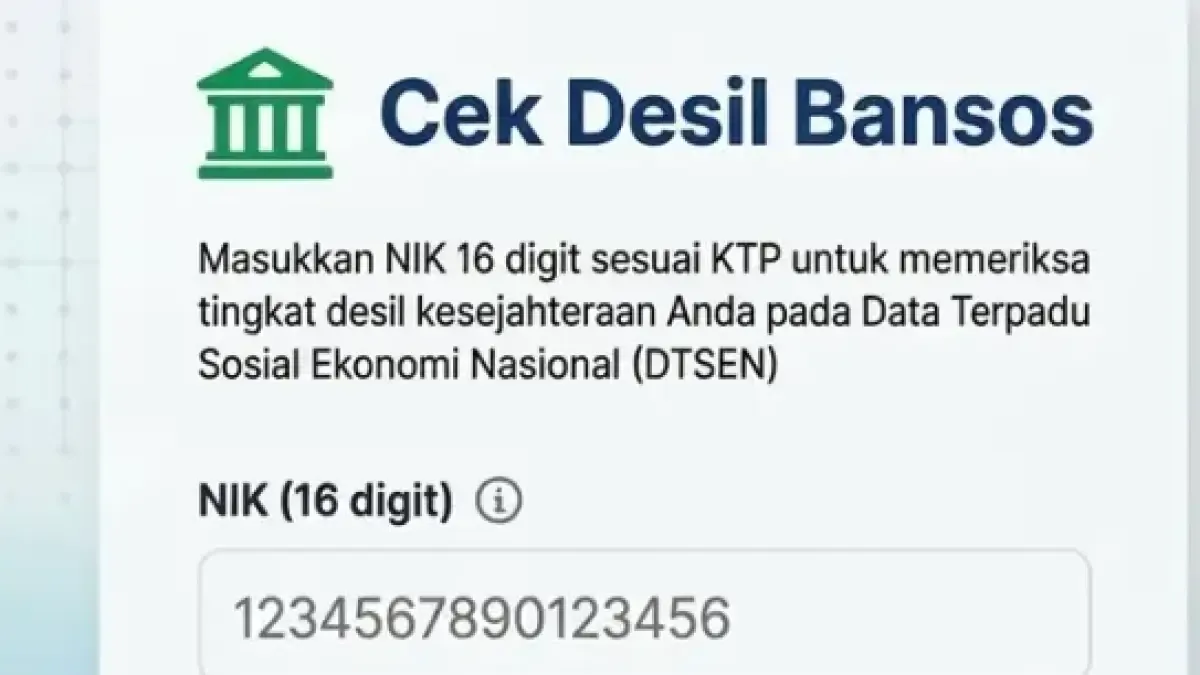 Cara Cek BLT Kesra Lewat HP dengan NIK