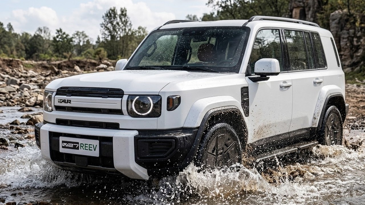 iCAR V27 Golden REEV: SUV Listrik Jangkauan 1.200 km
