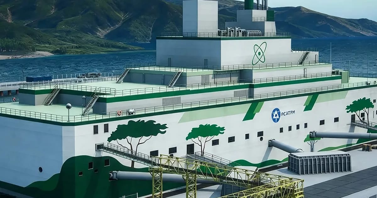 PLTN Terapung 200 MW Menjadi Ujian Energi Nuklir