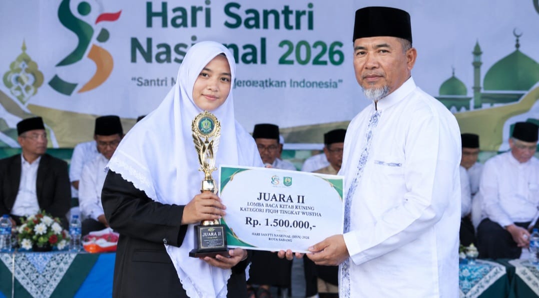 Dua Santri Sabang Menonjol dalam Lomba Kitab Hari Santri